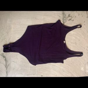 Purple bodysuit
